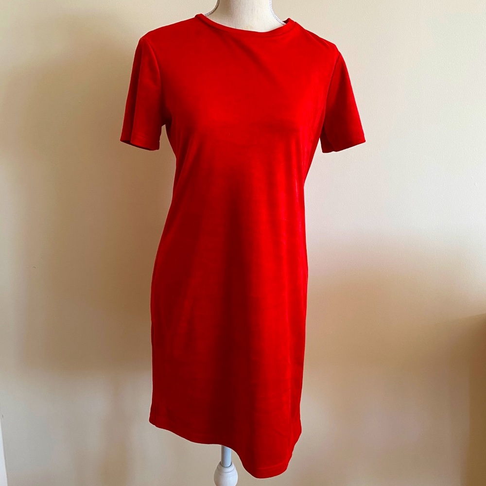 Zara red dress